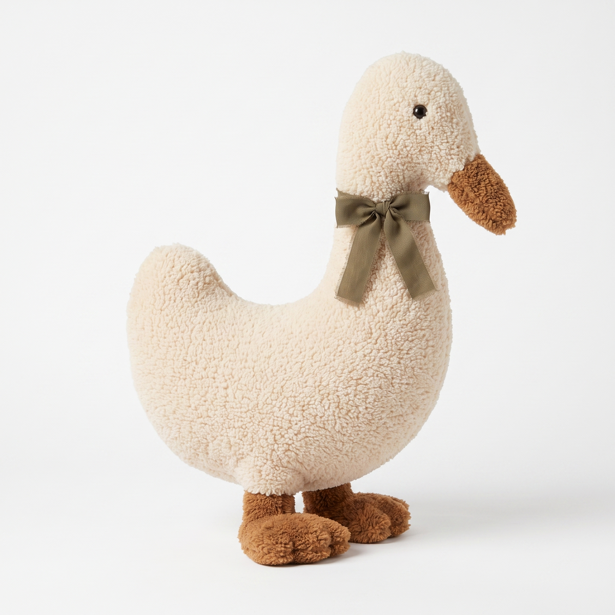 Lucky Ördek Büyük Uyku Arkadaşı & Yastık | %100 Organik Peluş | 50-55 cm