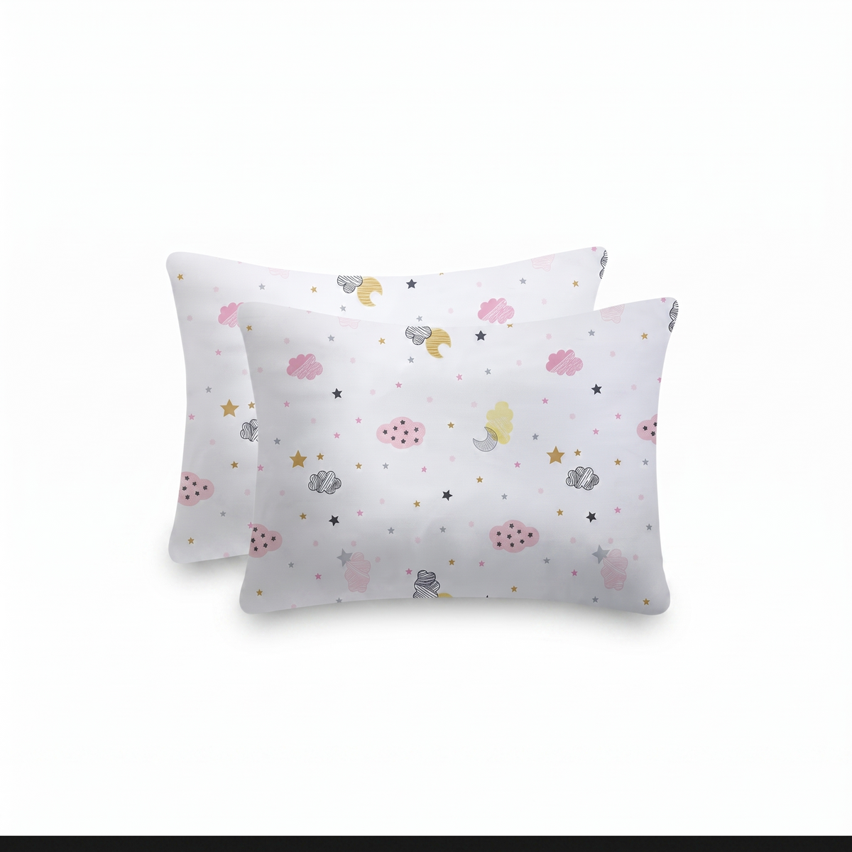 %100 Pamuklu Bebek Yastık Kılıfı – 35x45 cm (2 Adet)