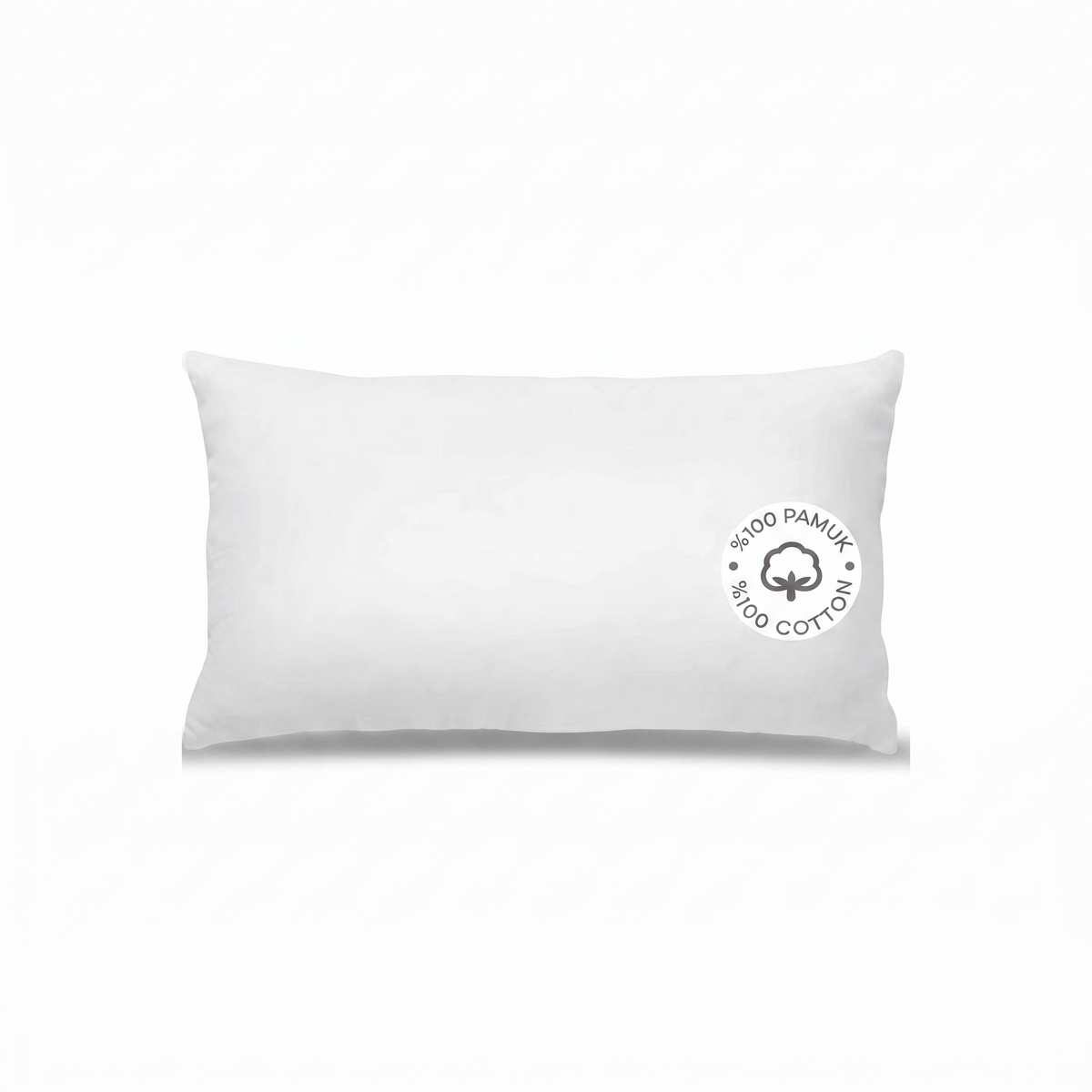 Antialerjik Bebek Yastığı Boncuk Silikon Yastık 35x45 cm – 250 gr | %100 Pamuk Kılıf